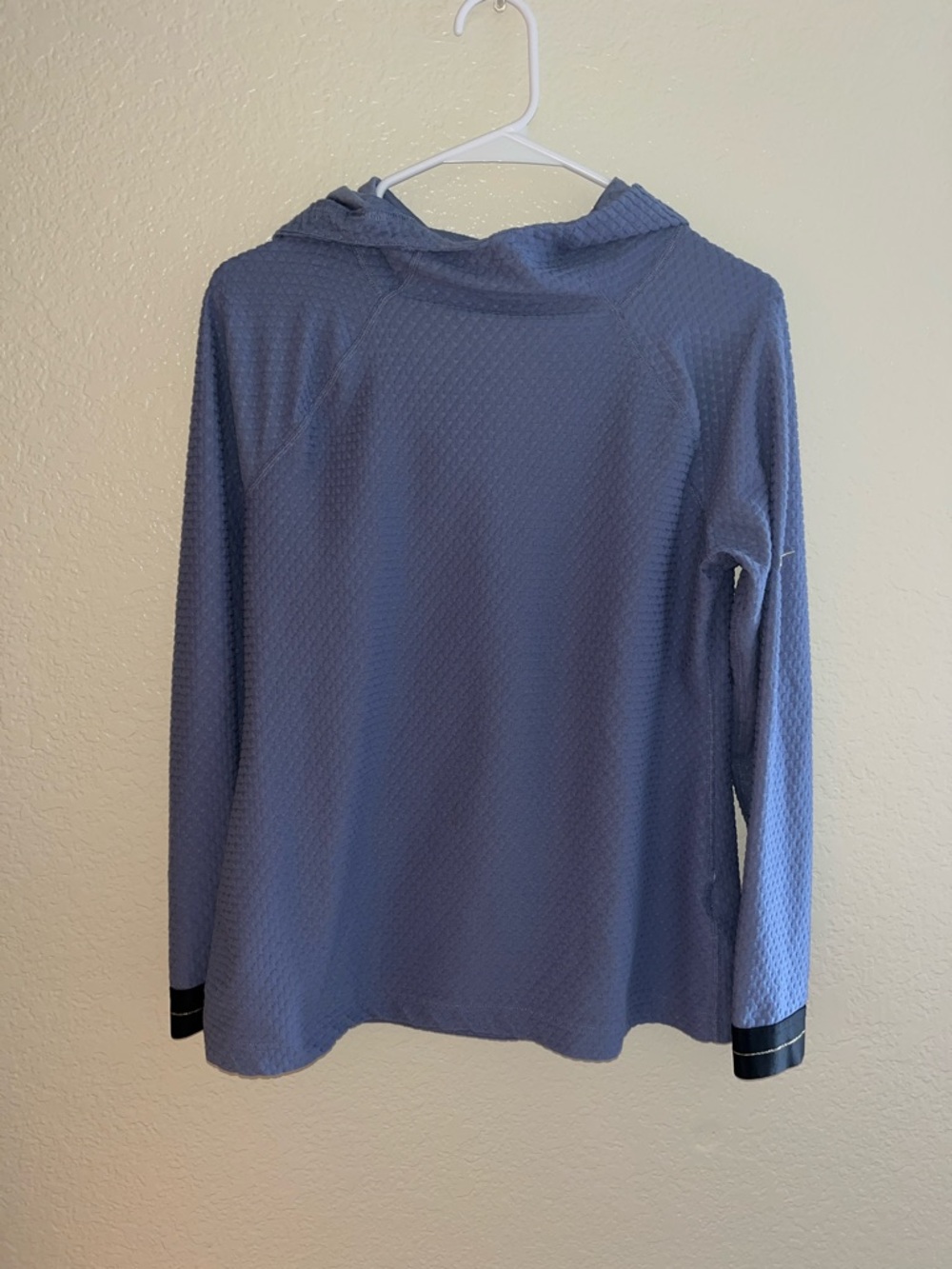 Nike Pro Dri-FIT Hooded Pullover - Dusty Blue